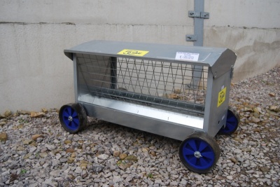 4ft IAE Hay Feeder on Wheels