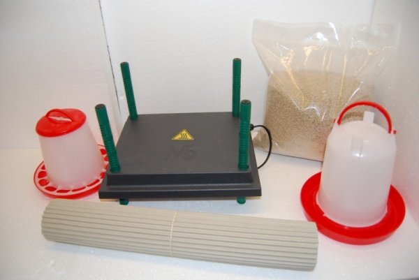 Brooder Box For Chicks Chick Brooder With Heat Lamp Set Built-in