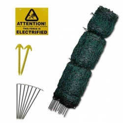 Hotline 25m Green Electric Poultry Netting