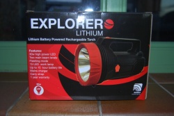 Hotline Explorer Dual Function Led Rechargeable Torch